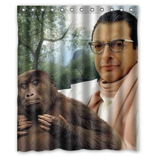 Jeff Goldblum Custom Waterproof Shower Curtain 60x72 Inch Bath Curtains 