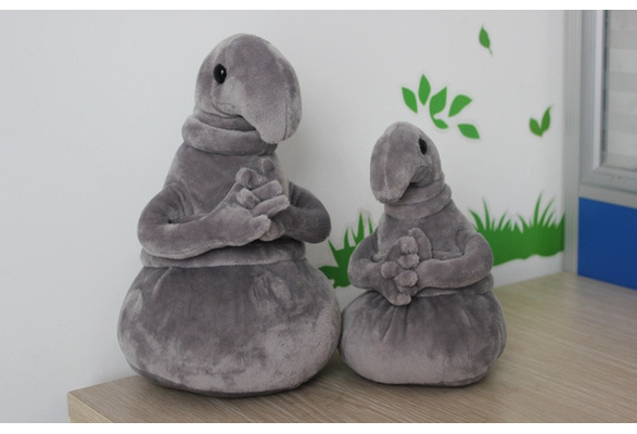 New Hot Waiting Plush Toy Zhdun Meme Tubby Gray Blob Zhdun Plush