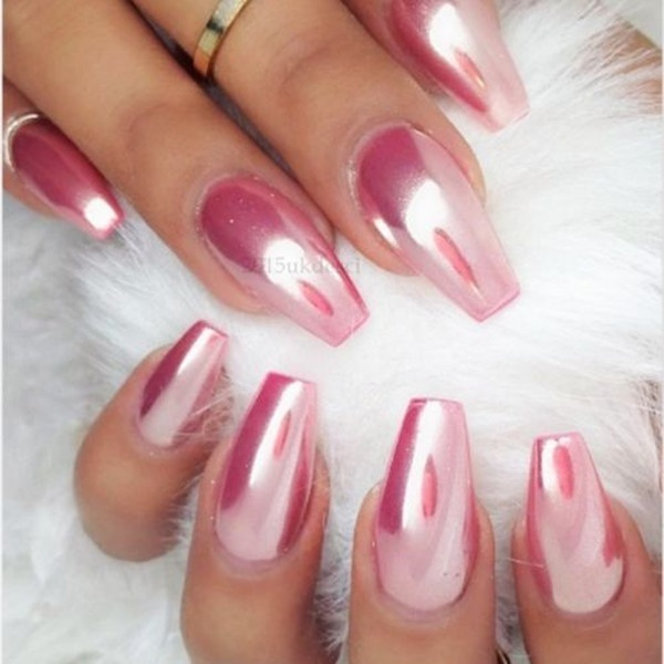 Ultrafine Rose Gold Nail Powder Mirror Nail Glitter Powder Chrome Pigment Nail Art | Wish Ultrafine Rose Gold Nail Powder Mirror Nail Glitter Powder Chrome Pigment Nail Art | Wish