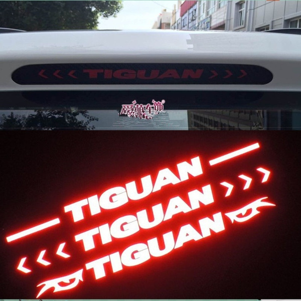 New Brake light carbon fiber taillight stickers stickers car taillight