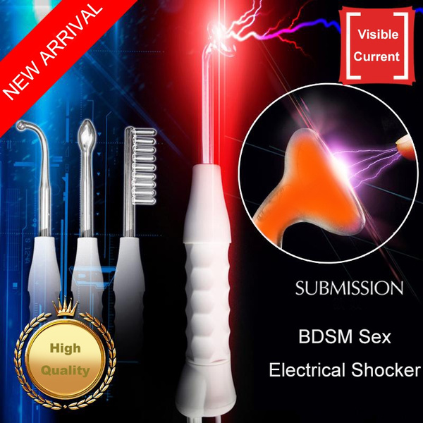 Electro Sex Massager Electric Shock Sex Toys Nipple Electro Stimulation Shock Twilight Wand Sex Products for Games Submissive Product