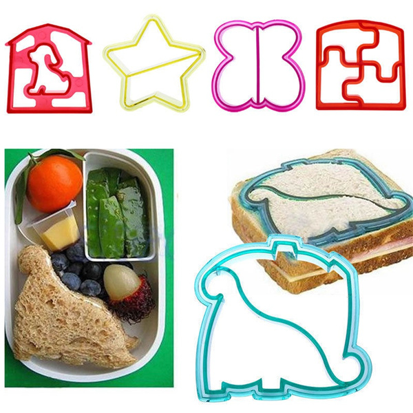 DIY Bread Cutter Mold Dinosaur Dog Butterfly Cake Toast Sandwich Backing Mould