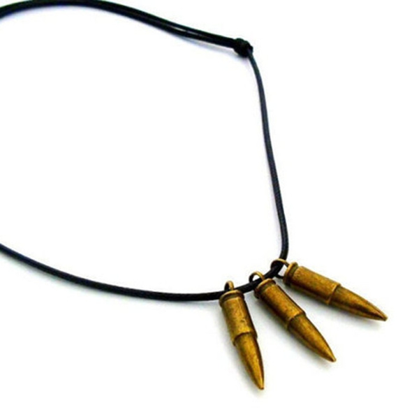 Bullet Jewelry, Bullet Necklace, Three 