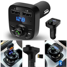 Fashion Gifts Car Kit Handsfree Wireless Bluetooth FM Transmitter LCD MP3 Player USB Charger