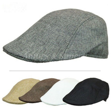 Herringbone Duckbill Ivy Hat Classic Wool Cap Golf Newsboy