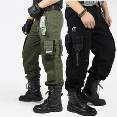 New Hot Outddor Hiking Casual Multi-Pocket Overalls Plus Size Army Military Pants Trousers for Men Fashion
