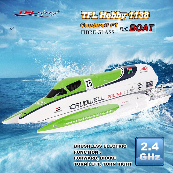 caudwell f1 rc boat