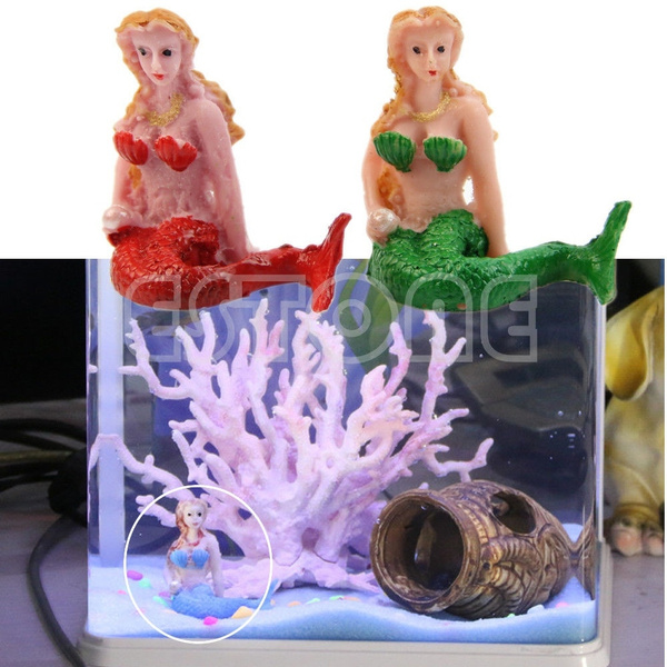 little mermaid fish tank