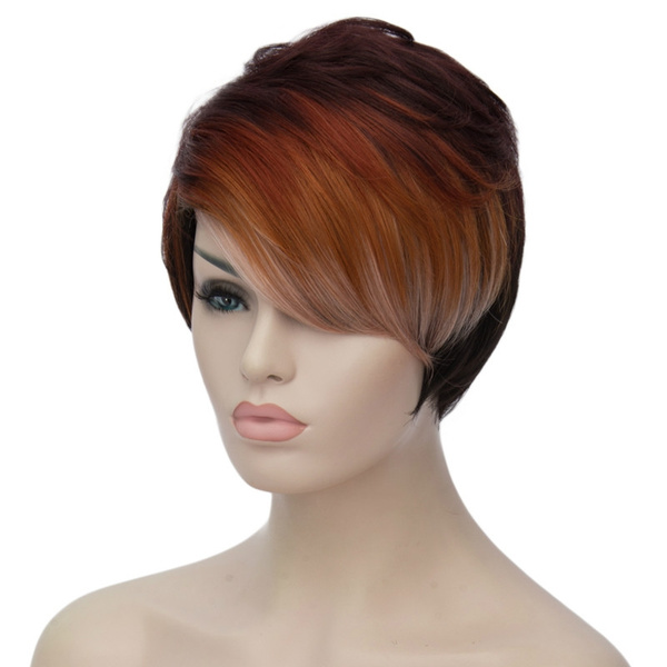 short two tone wigs