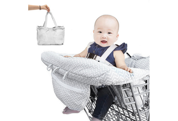 2 Pack Contactless Shopping Cart Handle Cover for Grocery Trolley Extra Padded Protection and Comfortable Touch