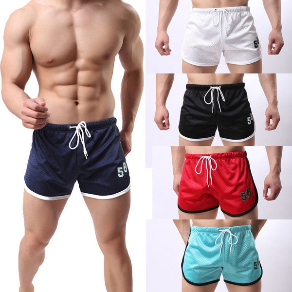 Fashion Men Summer Casual Sports Gym Shorts Running Jogging Trunks ...
