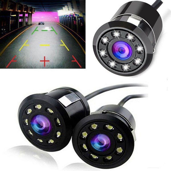 Waterproof 8 LED Car Backup Rear View Reverse Parking HD Camera Night