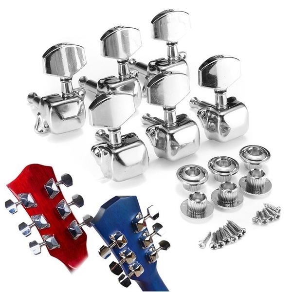 Guitars Acoustic Guitar String Semiclosed Tuning Pegs Tuners Machine