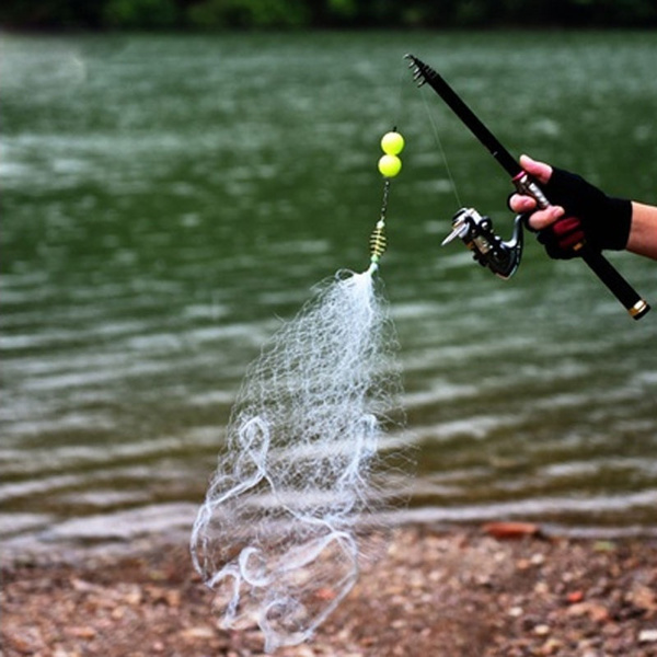 Beginner Overlord Bundle Fishing Tackle Explosion Hooks Fish Fishing net