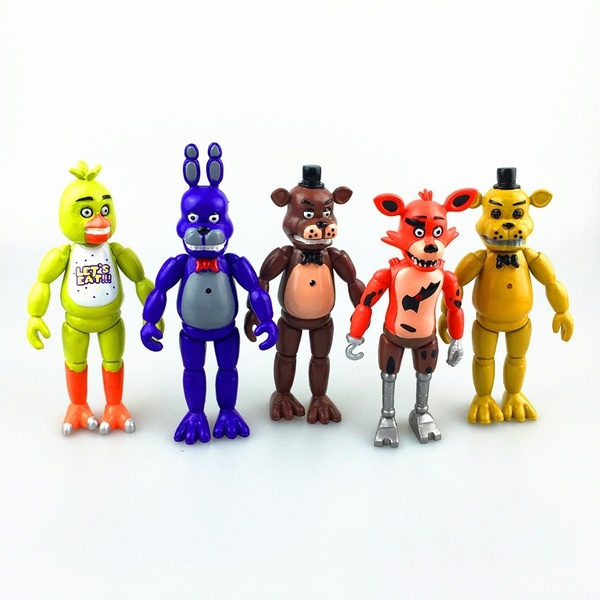 Figura de brinquedo фнаф 1 FNaF Freddy Foxy Chica Bonnie FNaF animatronics  Freddy fnaf1 фнаф фнаф фнаф figurinhas Freddy фнаф чика фнаф Bonnie -  AliExpress