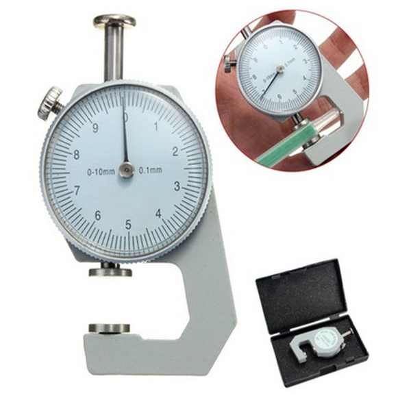 Metal Thickness Gauge Tester Measure Leathercraft Tool 010mm Leather