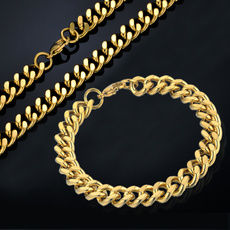 Brasil, Steel, Chain Necklace, Hombre