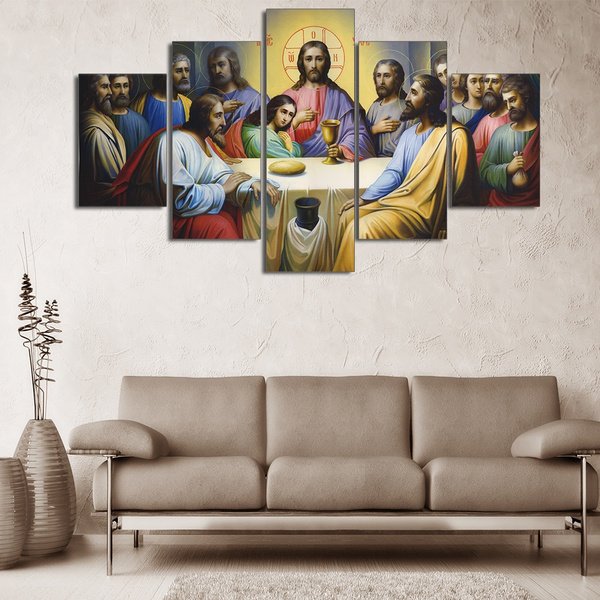 Mamut Hospitalidad recuperación Frameless 5 Unids HD Moderno Impreso Jesús La Última Cena Decoración Para El Hogar para la Sala de Pintura Al Óleo Sobre Lienzo de Pared Imagen de Arte de Navidad Decoracion | Wish Mamut Hospitalidad recuperación Frameless 5 Unids HD Moderno Impreso Jesús La Última Cena Decoración Para El Hogar para la Sala de Pintura Al Óleo Sobre Lienzo de Pared Imagen de Arte de Navidad Decoracion | Wish