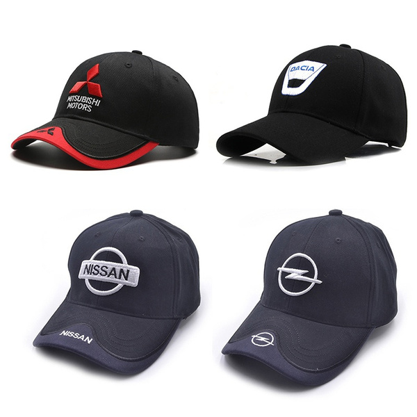 Logo Cap Embroidered Emblem Cotton Hat 