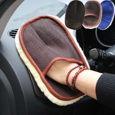 Useful Car Auto Cleaning Glove Towels Car Motorcycle Artificial Wool Soft Washer Brush Car Care Wash Cleaning Tool Best Gift New Arrivals