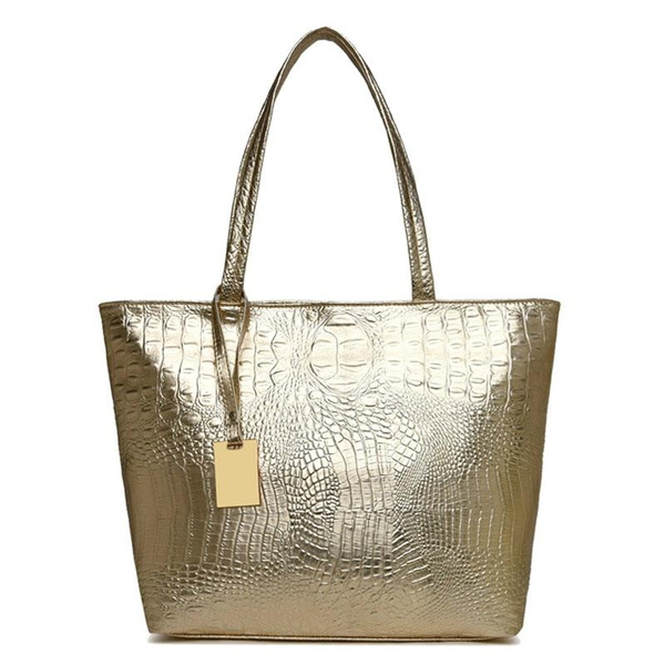 Silver Snakeskin Purse Handbags & Totes