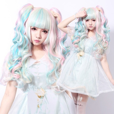 kawaii anime wigs