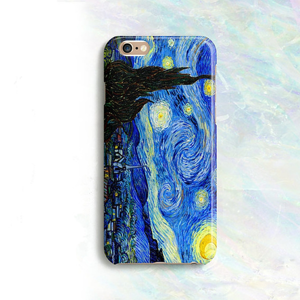 Starry Night Iphone Case Van Gogh Starry Night Art Iphone Case Fine Art Case