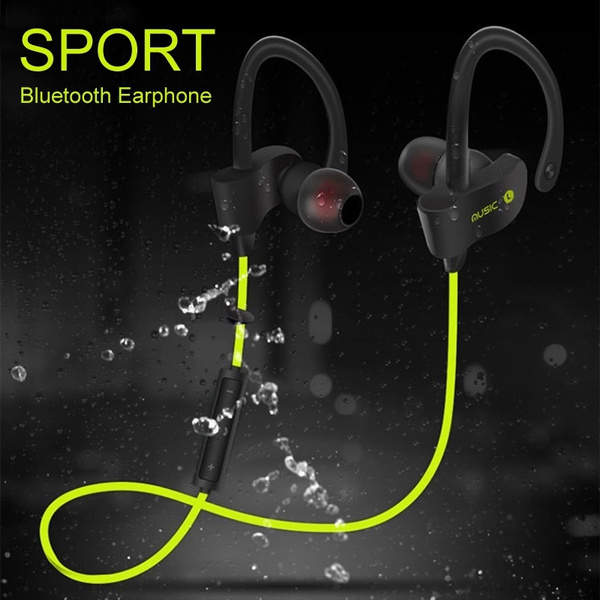 Inzet Riskant Kust 56S Bluetooth Earphone Sports Running Wireless Headset V4.1 Stereo Bass  Portable Ear Hook Earphones with Microphone (Color: Red, Blue, Black,  Yellow) | Wish