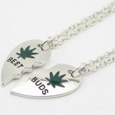 marijuanaleaf, Chain Necklace, Fashion, bestfriend