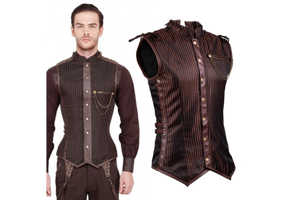 corset vests men's