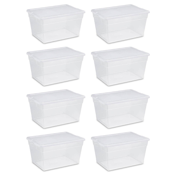 Sterilite 56 Quart Clear Storage Box