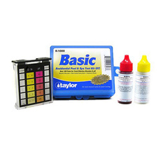 Spa, Taylor, poolchlorine, brominetestkit