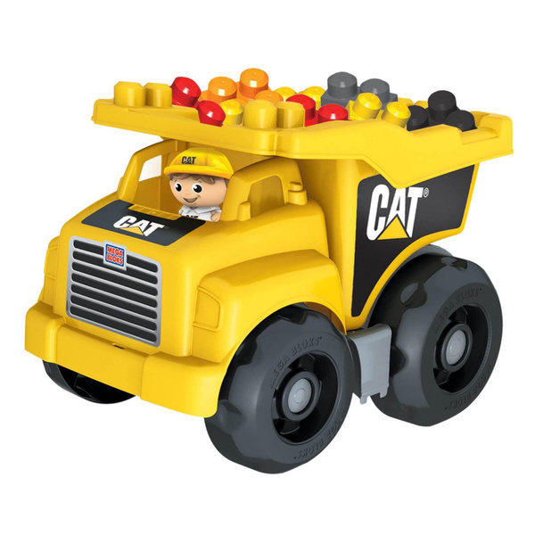 mega bloks caterpillar large dump truck