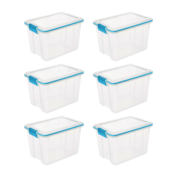 Sterilite 20-Quart Gasket Storage Tote