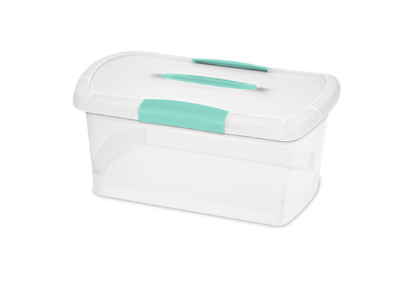 Sterilite Medium Nesting ShowOffs, Stackable Storage Bin with