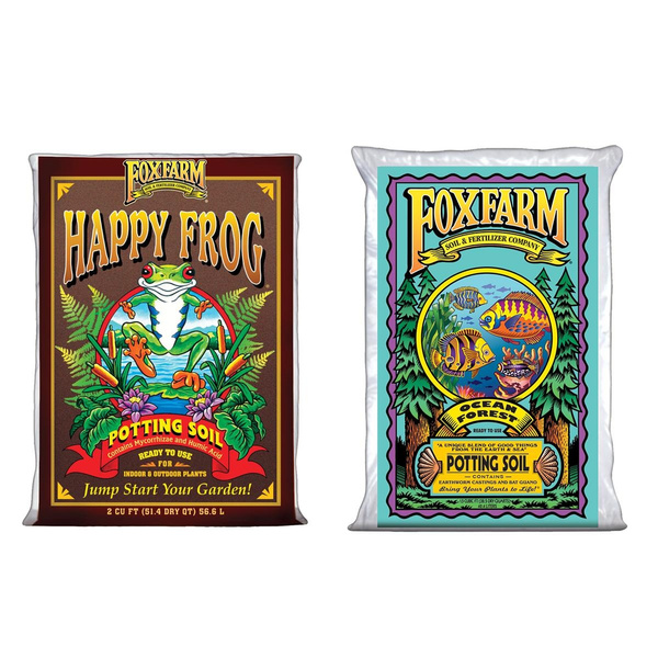 Foxfarm Ocean Garden Soil Happy Frog Organic Potting | Geek