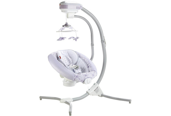 Fisher Price Fairytale Deluxe Speed Singing Cradle 'n Swing with