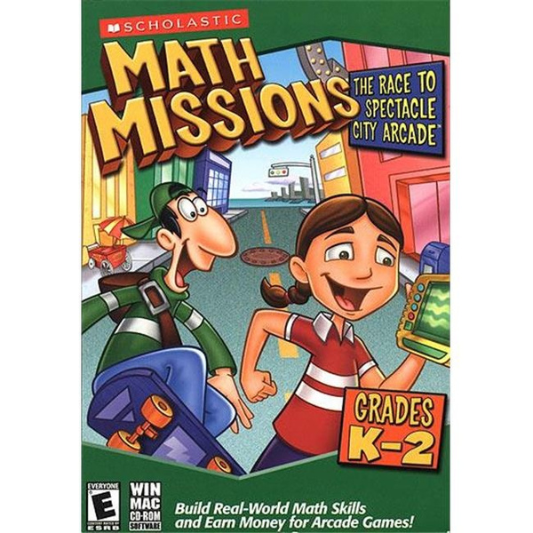 Scholastic 36758 Math Missions- The Race To Spectacle City Arcade -Grades K-2 With Money Card Game | Wish