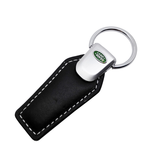 3dcrafter Keyring suitable for Range Rover Evoque made from metal enamel Cool accessories for car fob or keychain red