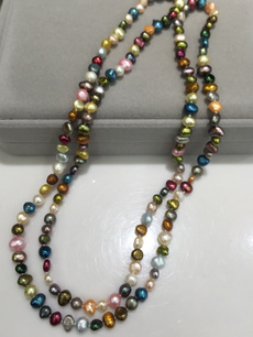 colorfreshwaterbaroquepearl, Hot Sell, Fashion, Jewelry