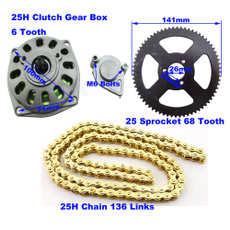 Box, 2strokeminimotorcycleclutchdrumgearbox, Chain, Clutch