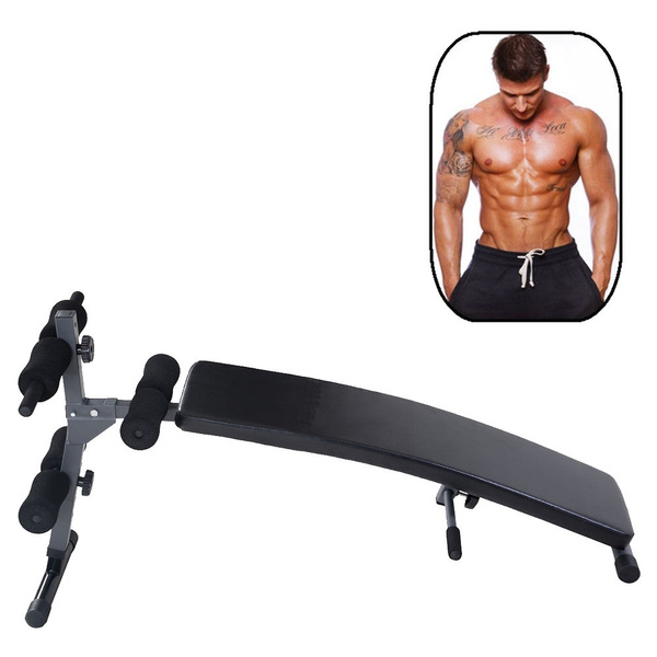 Adjustable Decline Bench Gym Incline Sit Up Slant Board AB Fitness Board Workout 
