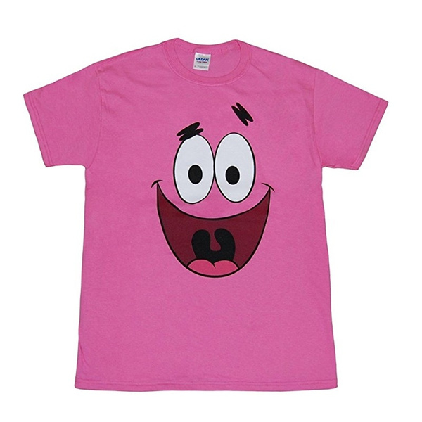 Patrick star face shirt Clearance