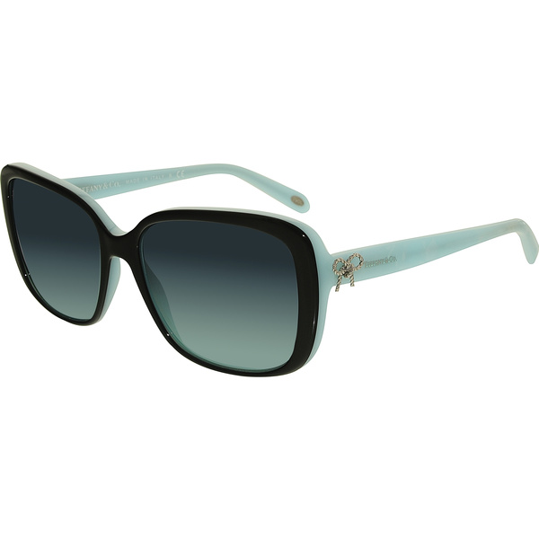 Tiffany & Co Women's Gradient TF4092-80554S-56 Black/Blue
