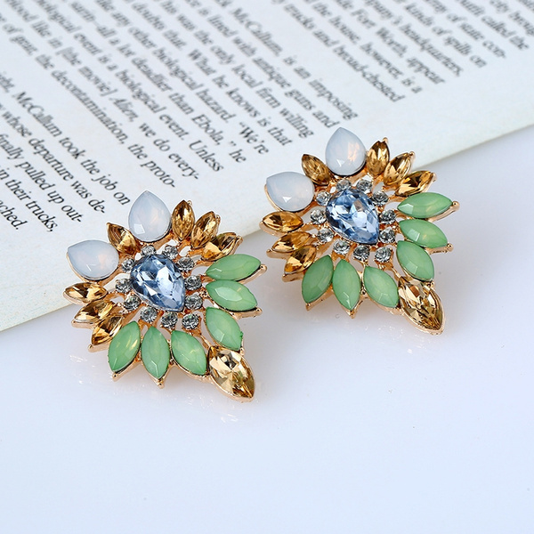 Wholesale hot sale crystal earrings