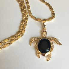 Turtle, turtlenecklacegold, gold, turtlenecklace