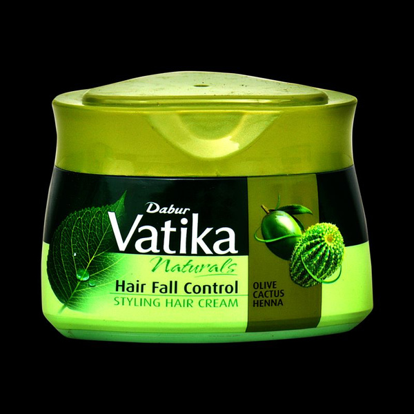Dabur Vatika Naturals Hair Fall Control Styling Hair Cream With Olive  Cactus Henna 70Ml | Wish