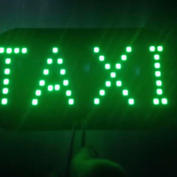 LED Super Bright Auto Vehicles Taxi Plastic Signal light Cab indicator