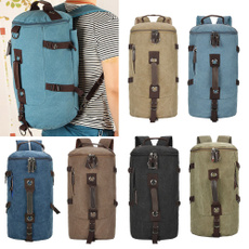 Shoulder Bags, mens backpack, Canvas, Outdoor Sports