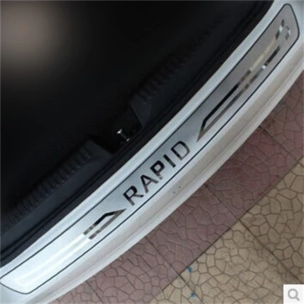 Skoda rapid 2024 rear bumper